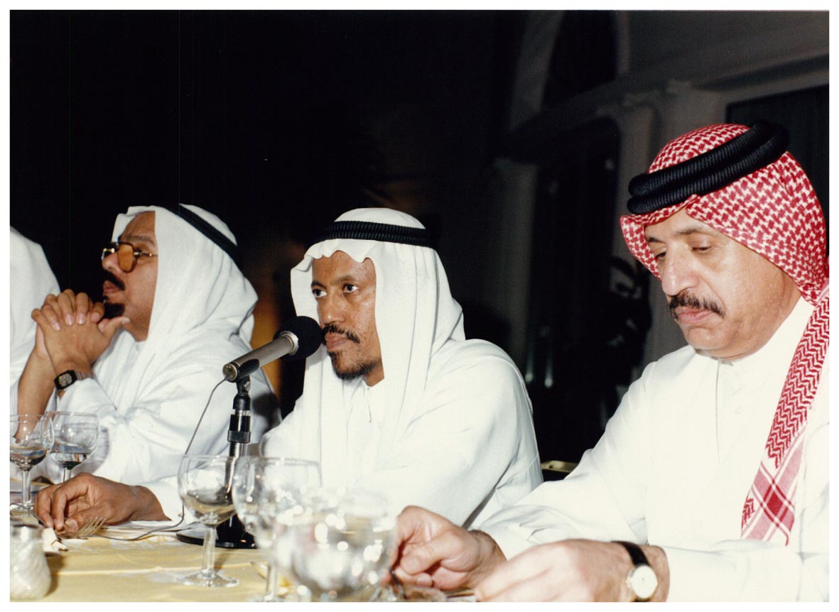 صورة 12218: الشيخ عبد المقصود خوجه، الدكتور عبد الله عسيلان، الدكتور محمد العيد الخطراوي 