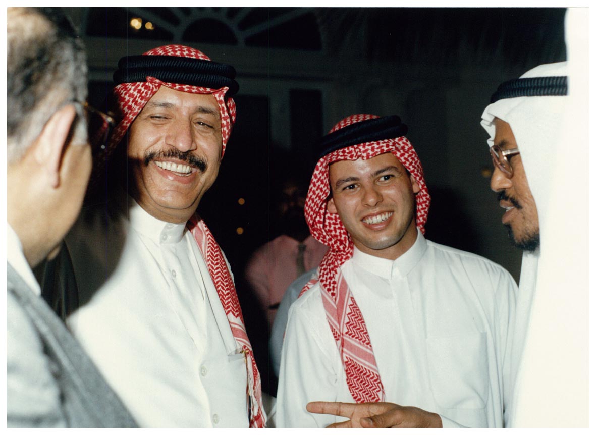 صورة 12248: الدكتور عبد الله عسيلان، السيد فهد عبد المقصود خوجه، الشيخ عبد المقصود خوجه 