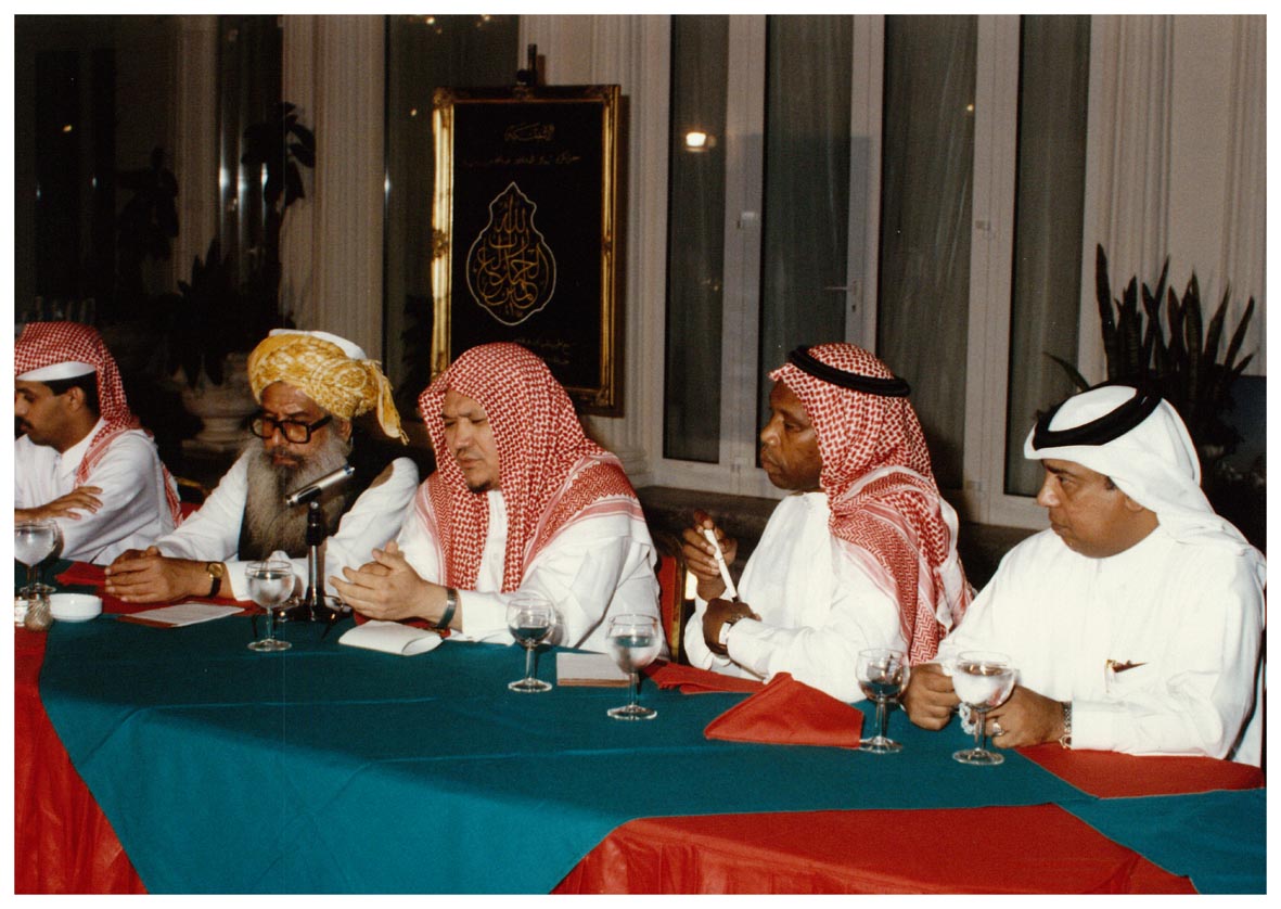 صورة 12513: الأستاذ محمد عبد الواحد، الأستاذ عبد الله نور، ()، الشيخ أبو تراب الظاهري، () 