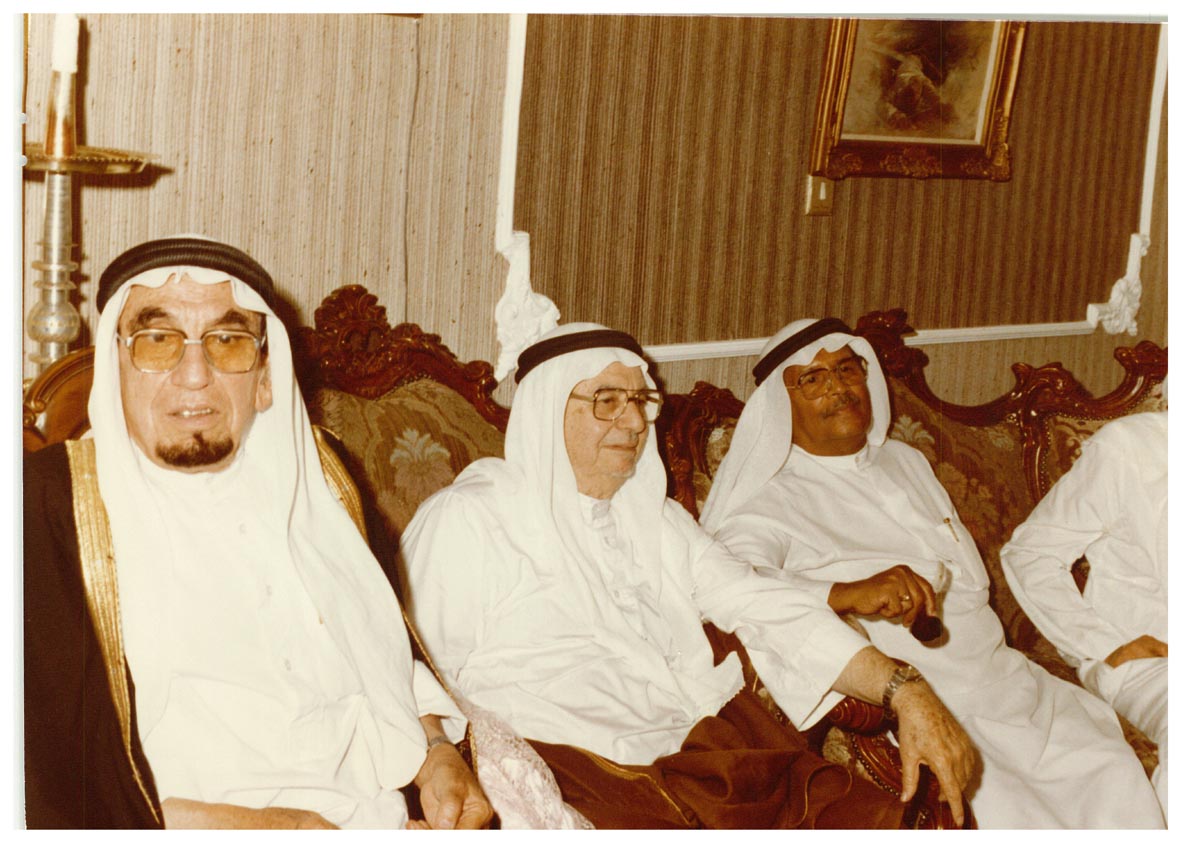 صورة 12838: الأستاذ علي حسن فدعق، السيد عثمان حافظ، السيد علي حافظ 