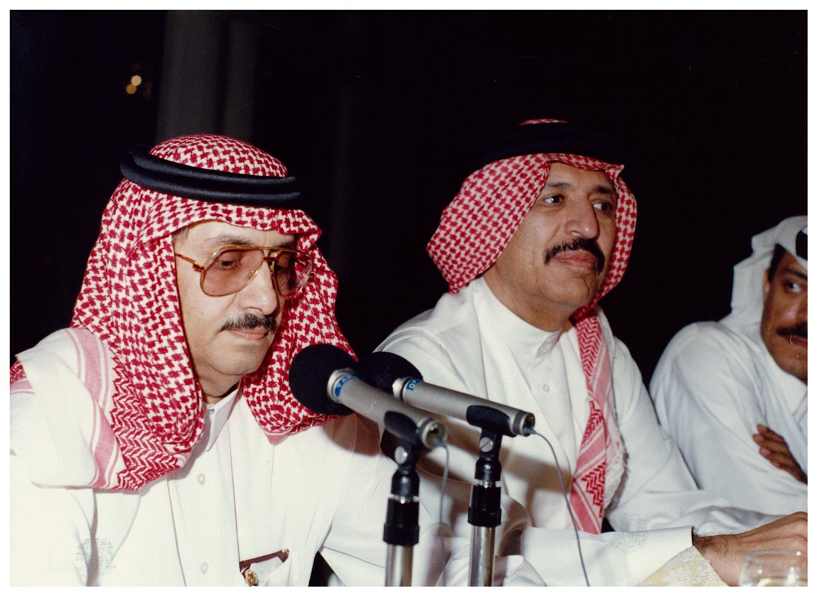 صورة 13254: الأستاذ عدنان صعيدي، الشيخ عبد المقصود خوجه، الأستاذ عبد الله الجفري 