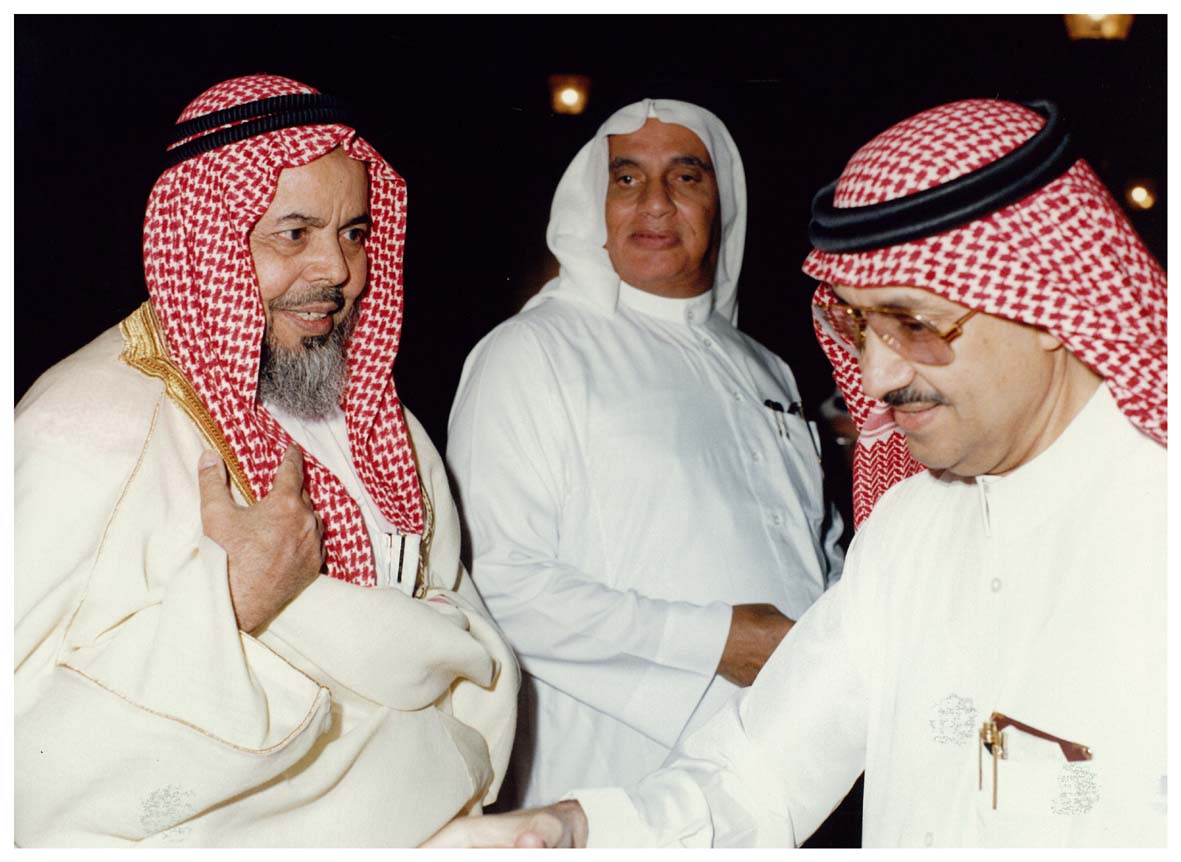 صورة 13318: الأستاذ عبد الله الجفري، الأستاذ نبيه عبد القدوس الأنصاري، الدكتور عاتق بن غيث البلادي 