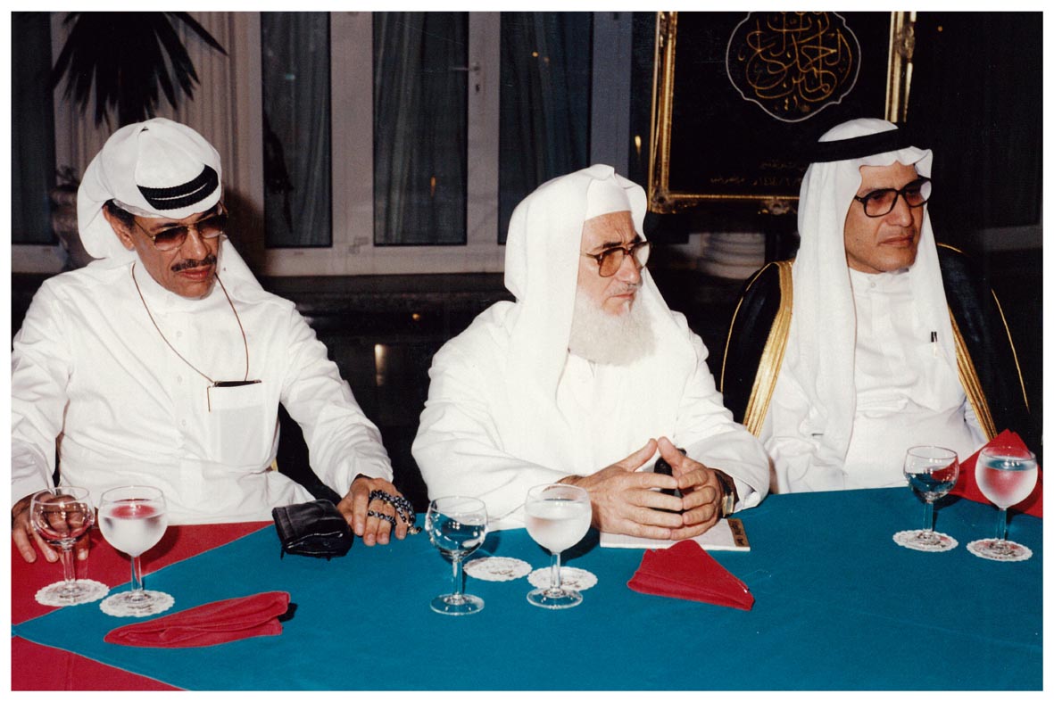 صورة 15941: د. المهندس محمد سعيد فارسي، الشيخ محمد علي الصابوني، الدكتور عبد الله مناع 