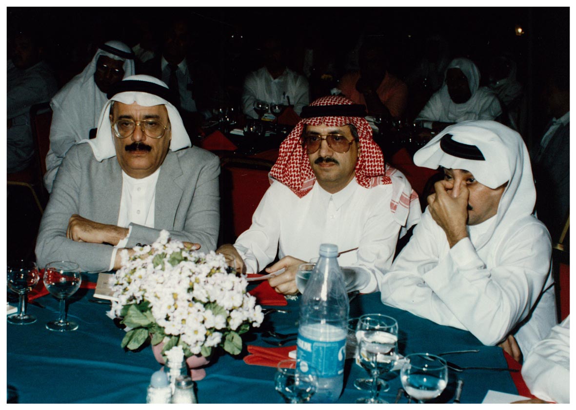 صورة 17008: الأستاذ عدنان محمد حسن فقي، الأستاذ عبد الله عبد الرحمن الجفري، الدكتور غازي عوض الله 
