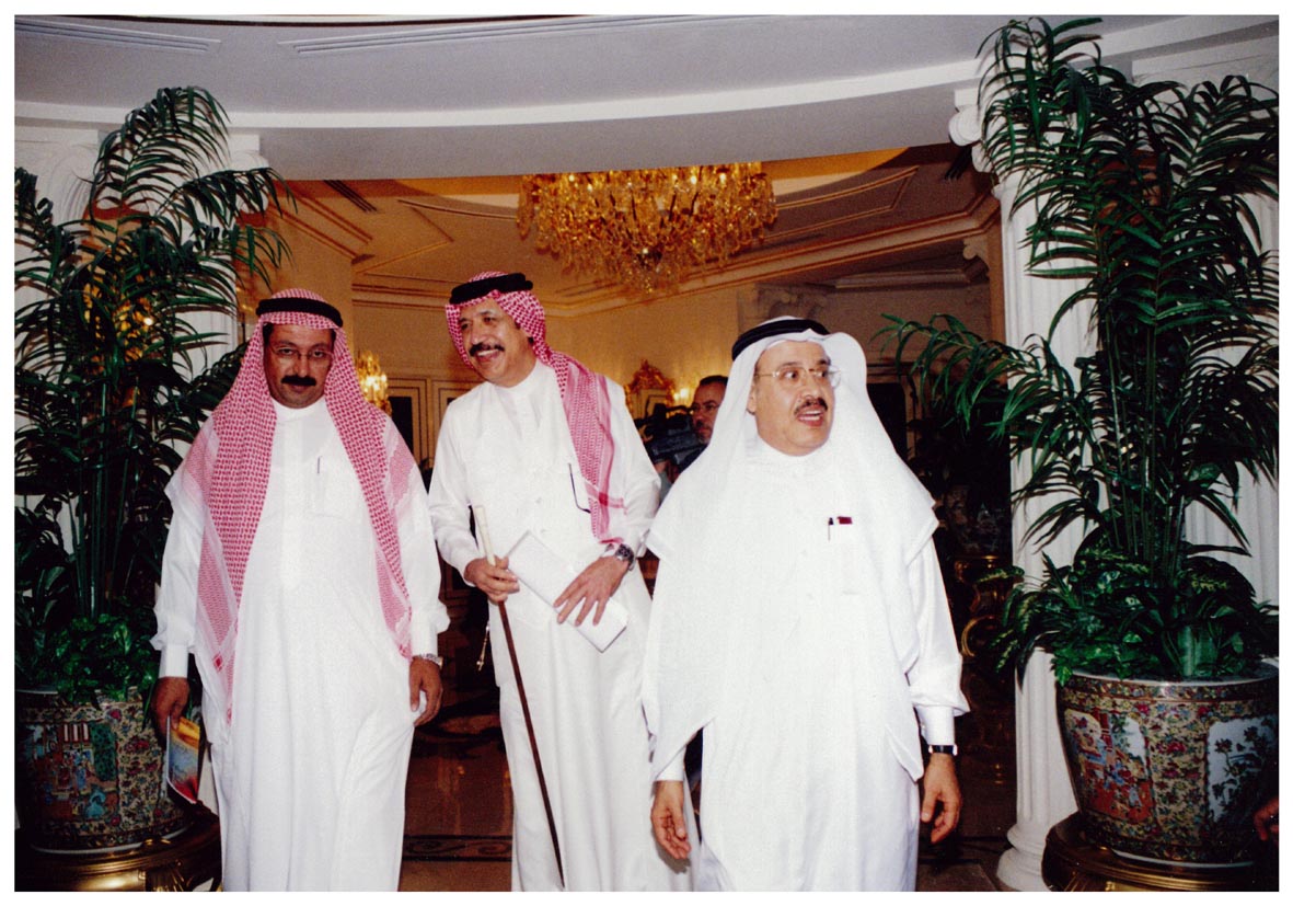 صورة 17081: الأستاذ محمد سعيد طيب، الشيخ عبد المقصود خوجه، الدكتور أحمد سعيد درباس 