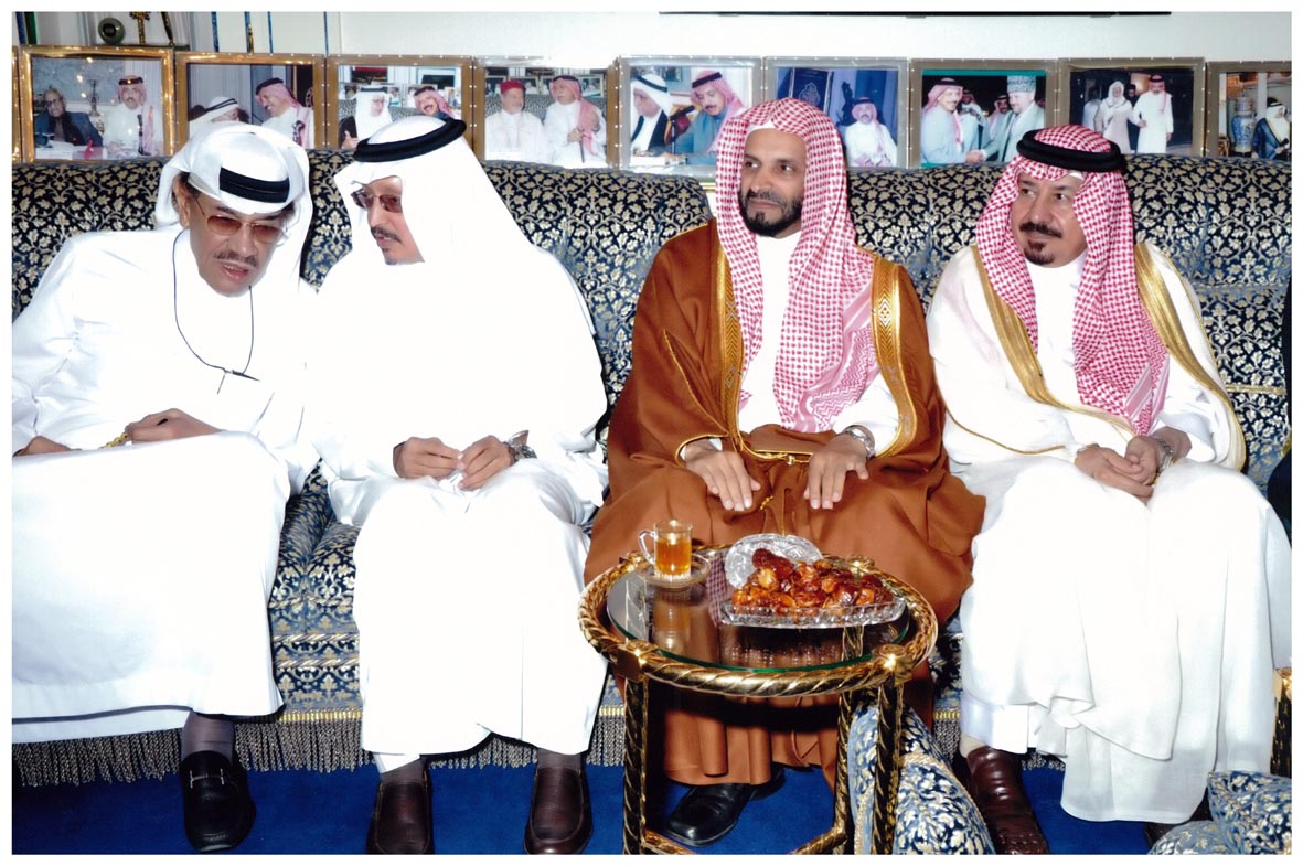 صورة 17568: معالي أ. د. محمد سعيد القحطاني، الشيخ محمد الموجان، الدكتور عبد الله المعطاني، الدكتور عبد الله مناع 