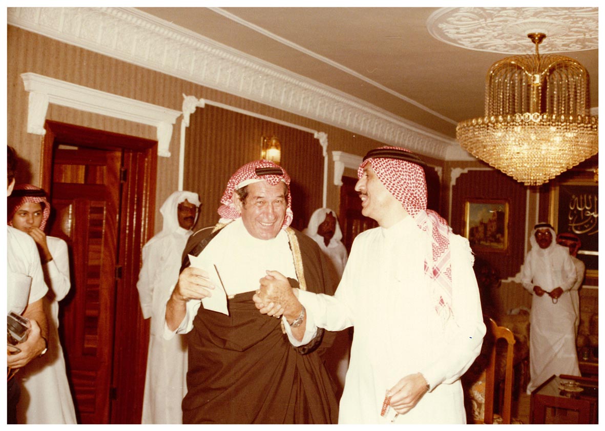 صورة 17666: الشيخ عبد المقصود خوجه، الأستاذ شكيب الأموي، السيد فهد عبد المقصود خوجه 