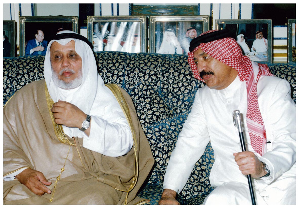 صورة 21612: الشيخ عبد المقصود خوجه، معالي الدكتور محمد عبده يماني 