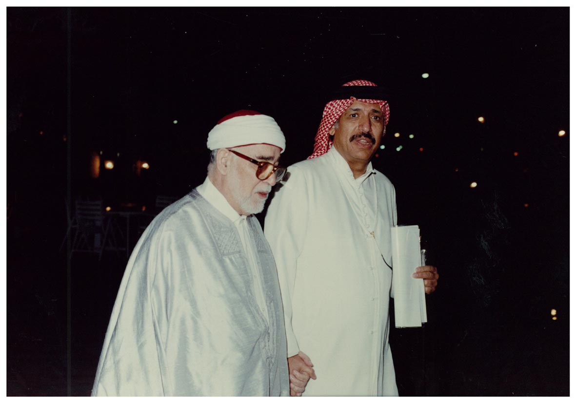 صورة 23649: الشيخ عبد المقصود خوجه، معالي د. الحبيب ابن الخوجه 