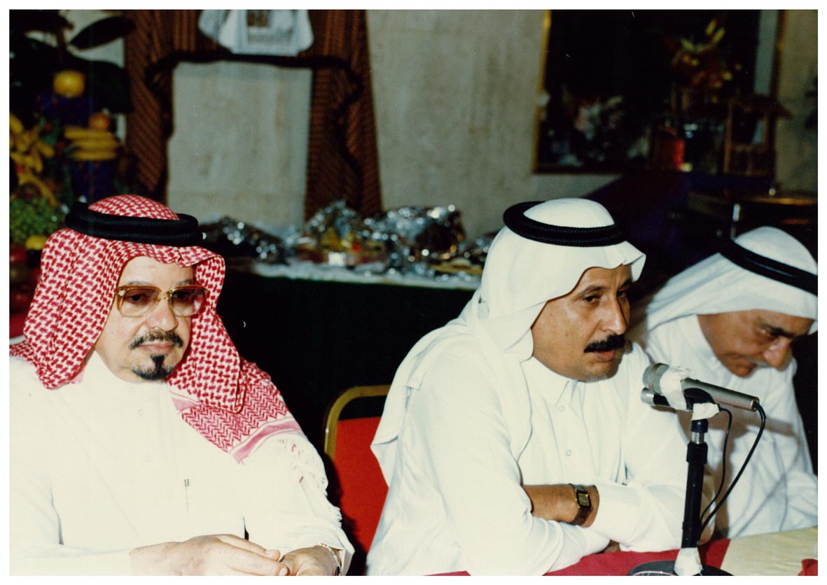 صورة 23957: الأستاذ عبد الله بغدادي، أ. د. عبد المحسن القحطاني، الأستاذ حامد مطاوع 