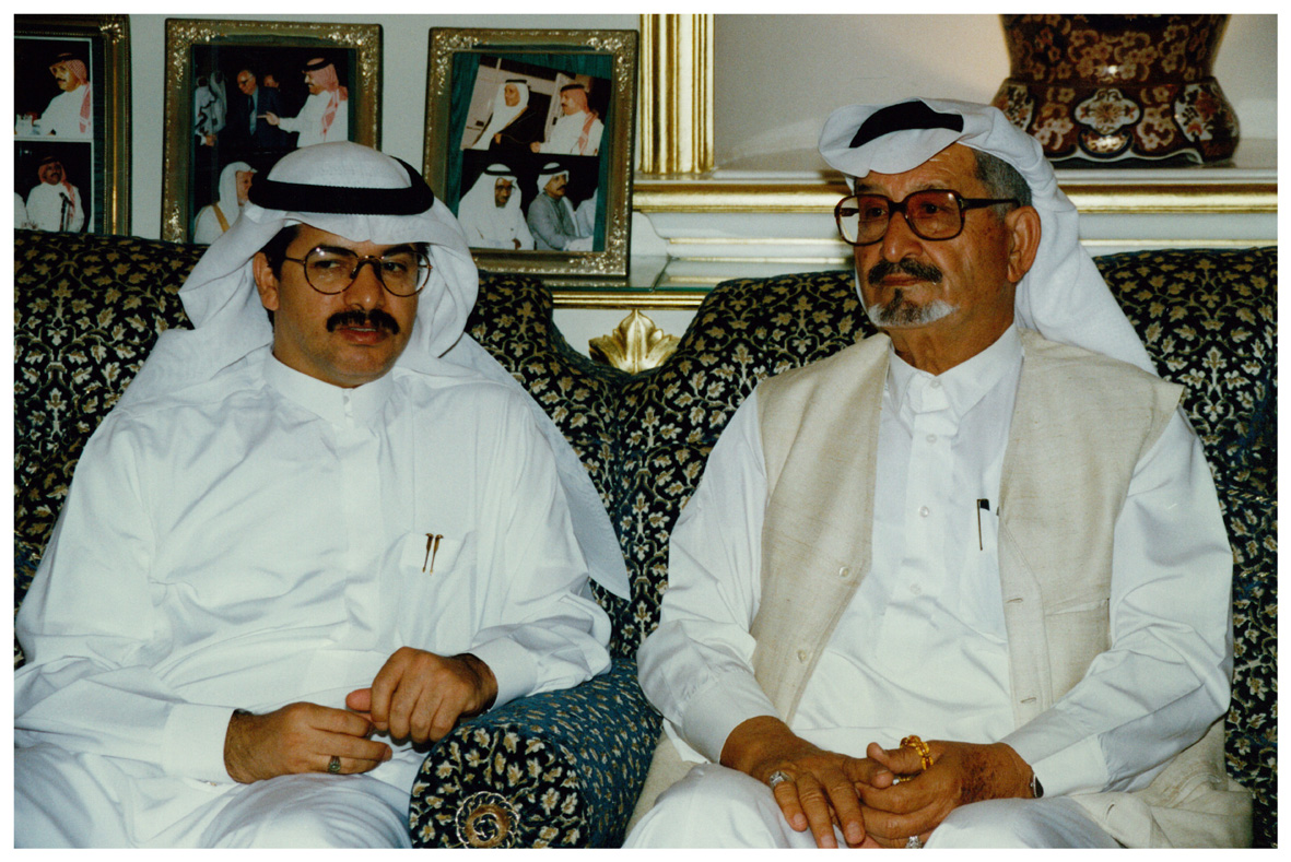 صورة 24222: الأستاذ عبد الحميد الدرهلي، د. عبد الرحمن سعد العرابي 