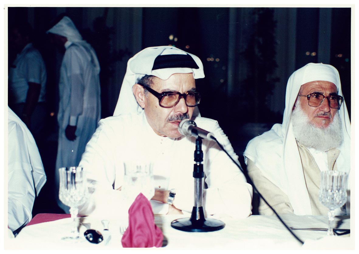 صورة 24948: الشيخ محمد علي الصابوني، الأستاذ عبد الفتاح أبو مدين 