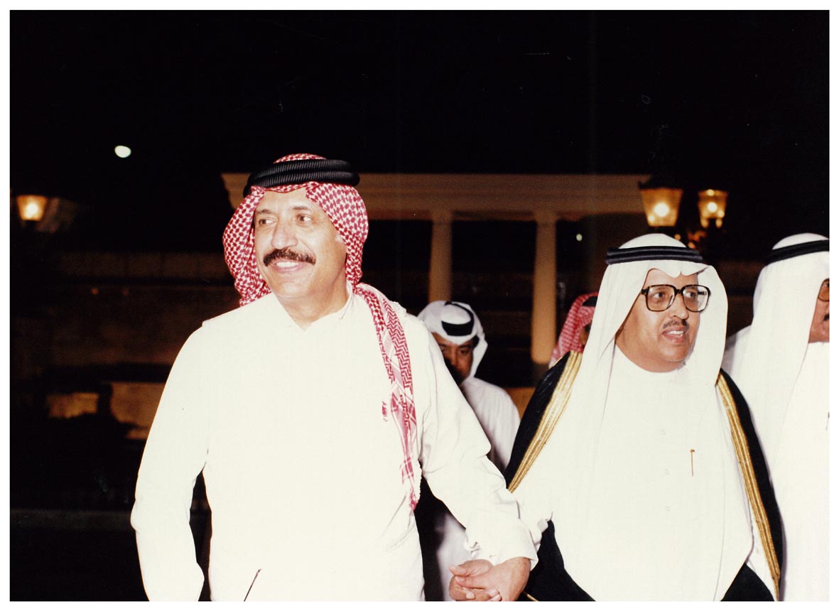 صورة 25693: الدكتور عبد الرحمن الطيب الأنصاري فالشيخ عبد المقصود خوجه 