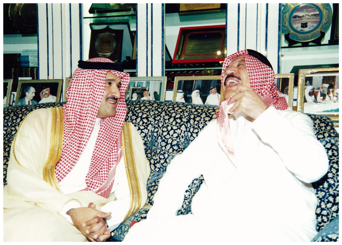 صورة 2634: معالي الشيخ عبد المقصود خوجه، صاحب السمو الملكي الأمير فيصل بن سلمان 