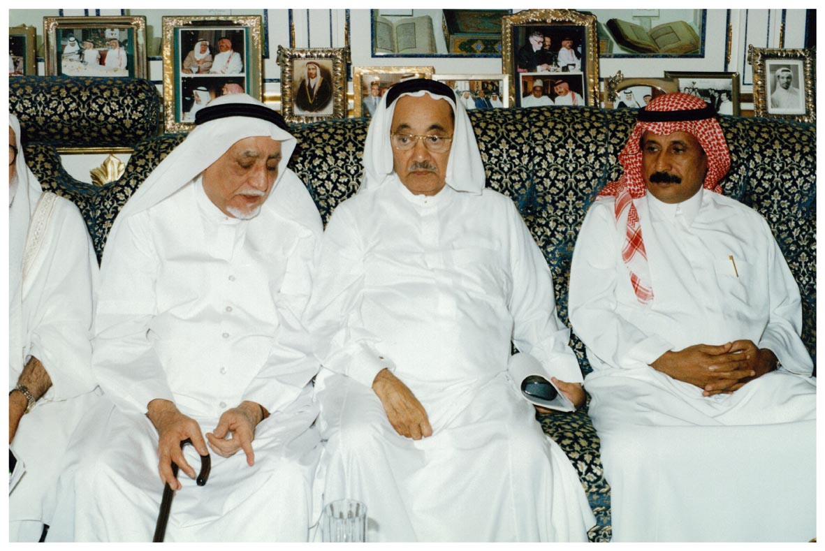 صورة 26619: أ. د. عبد المحسن القحطاني، الأستاذ أحمد صالح ملائكة، الأستاذ عبد الله بغدادي 