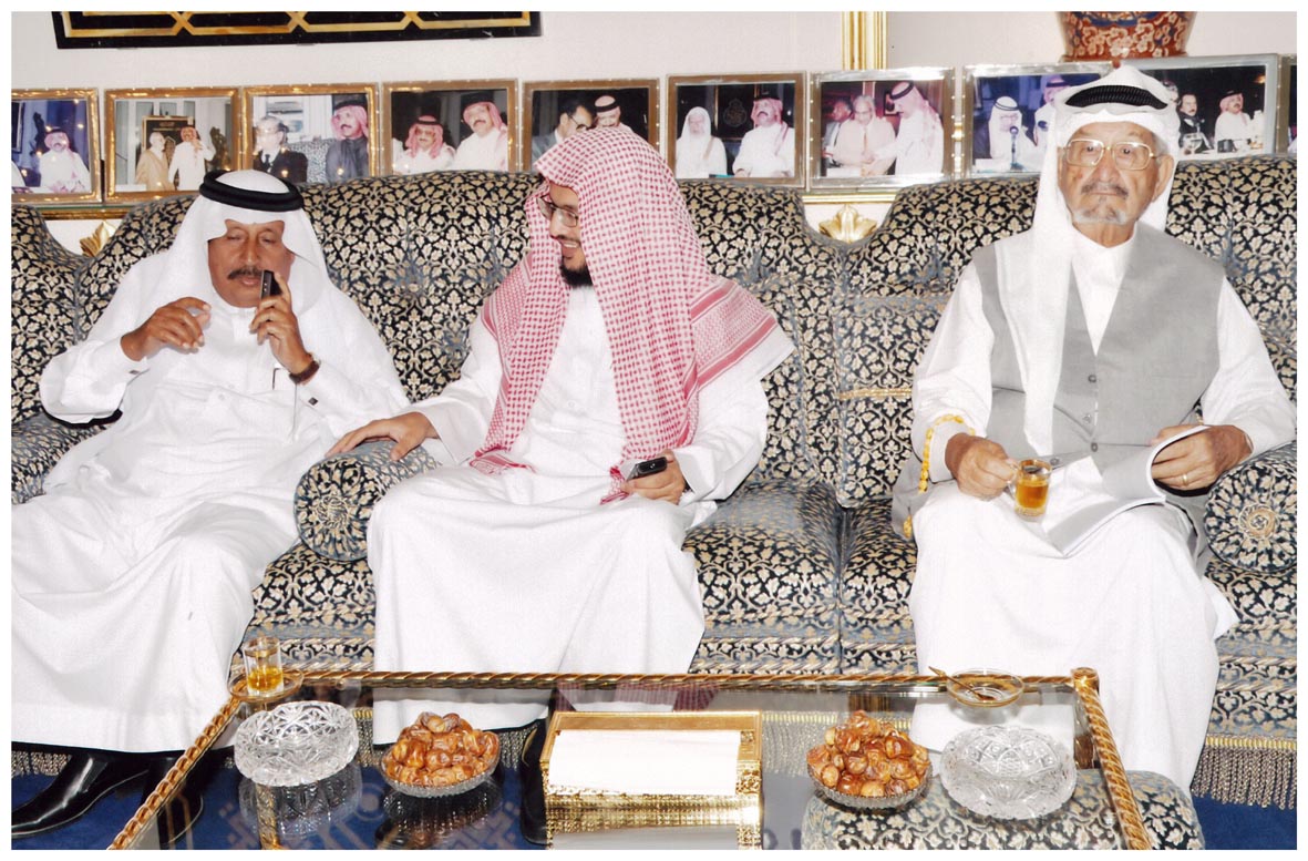صورة 26865: الأستاذ عبد الحميد الدرهلي، الشيخ محمد الدحيم، أ. د. عبد المحسن القحطاني 