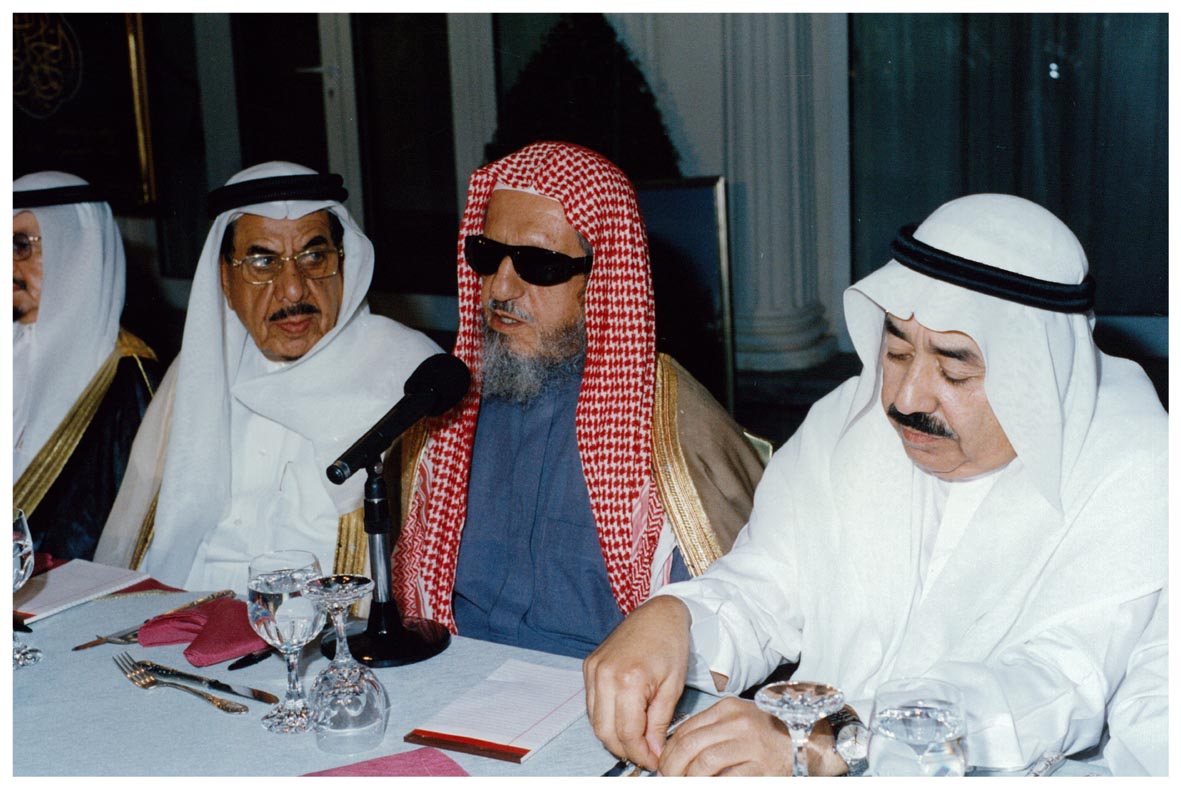 صورة 27485: معالي أ. د. رضا عبيد، أ. د. محمد بن سعد بن حسين، ()، الأستاذ حامد حسن مطاوع 