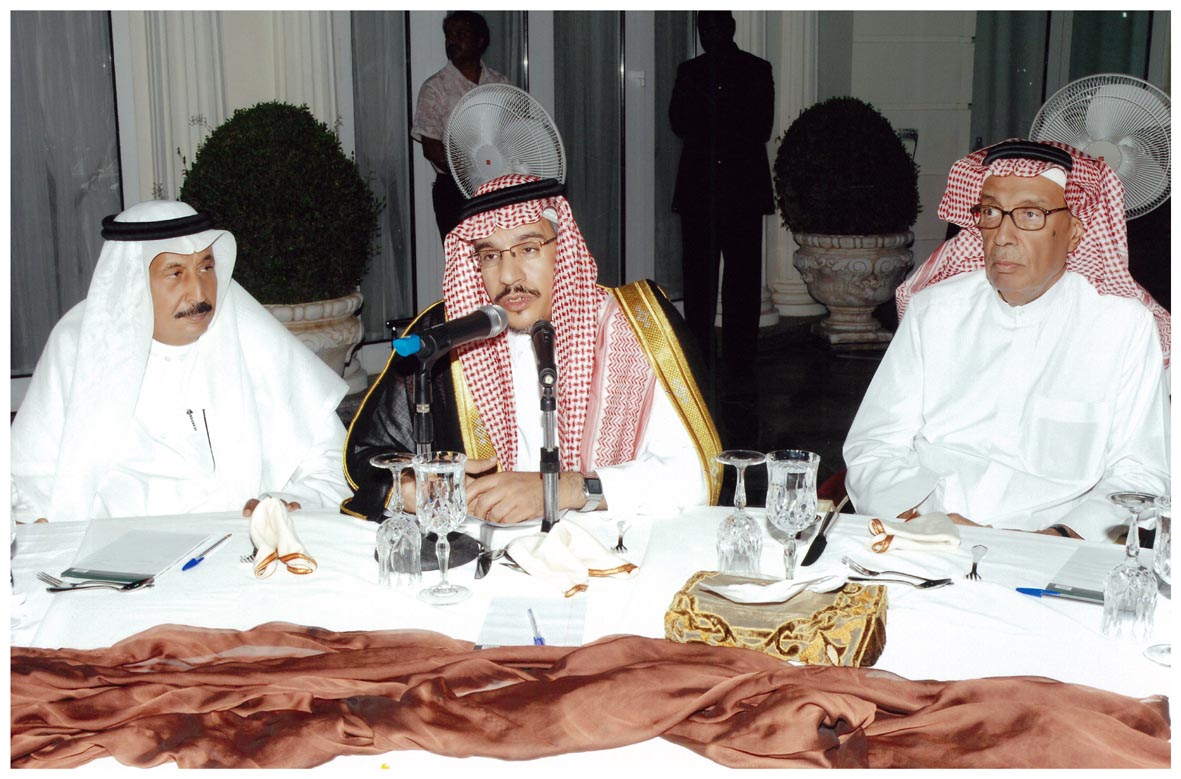 صورة 28122: الأستاذ حسين العسكري، الدكتور عبد الله الحيدري، أ. د. عبد المحسن القحطاني 