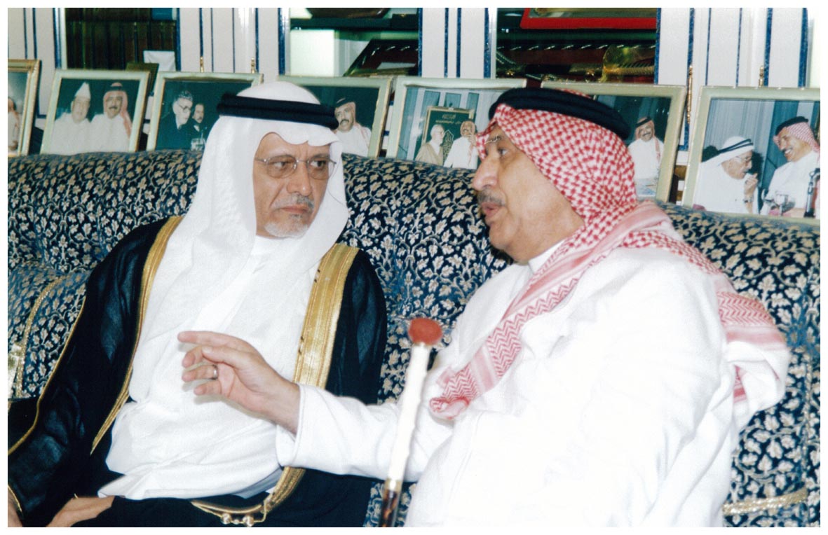 صورة 3322: معالي الشيخ عبد المقصود خوجه، معالي أ. د. ناصر عبد الله الصالح 