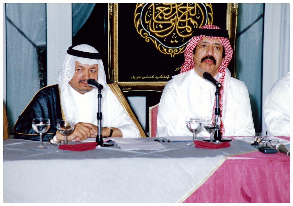 صورة 4487: الشيخ عبد المقصود خوجه، الدكتور سعيد عطية أبو عالي 