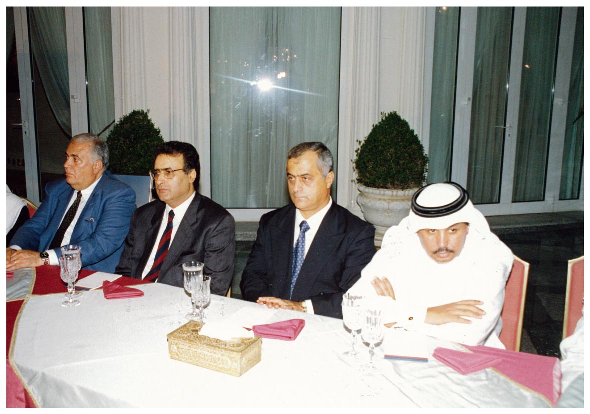 صورة 5373: ()، القنصل اللبناني علي الحلبي، القنصل الليبي عبد الفتاح السائح، القنصل الأردني محمد علي القضاة 