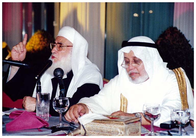 صورة 5628: معالي أ. د. محمد عبده يماني، الشيخ محمد علي الصابوني 