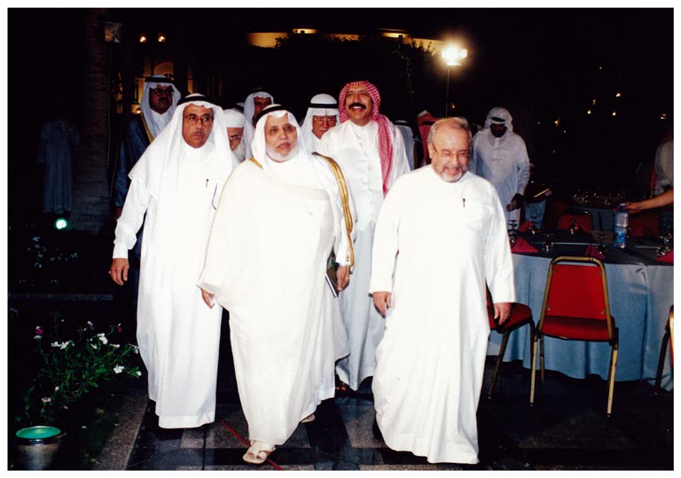 صورة 5651: ()، معالي أ. د. محمد عبده يماني، الأستاذ أحمد حسن فتيحي، الشيخ عبد المقصود خوجه 