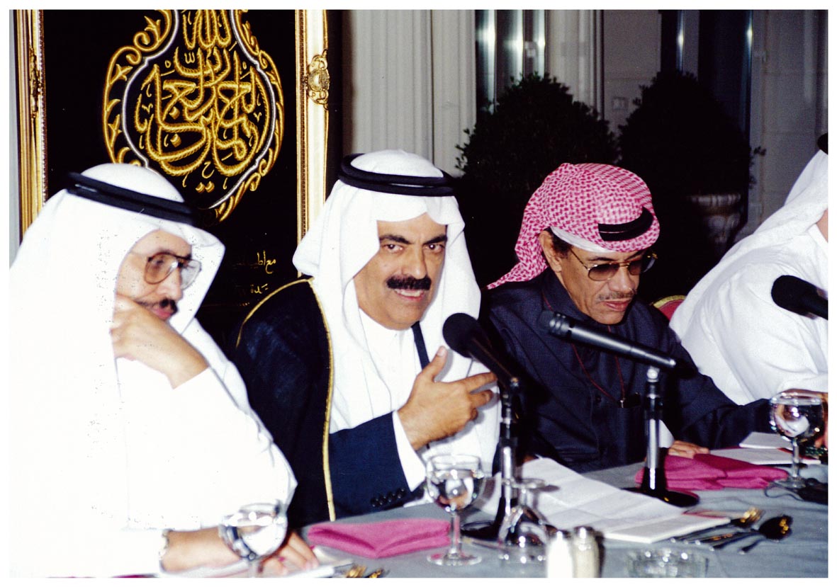 صورة 5704: د. عبد الله مناع، معالي الدكتور بكر عبد الله بكر، الدكتور خضر القرشي 