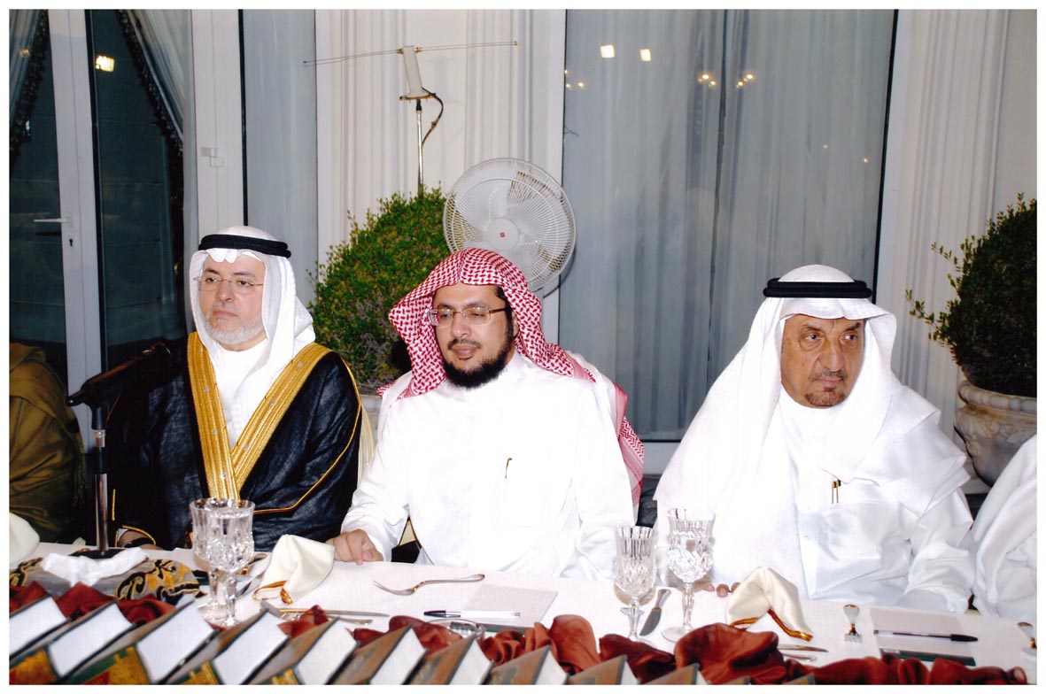 صورة 6203: أ. د. عبد الله باسلامة، الشيخ محمد الدحيم، الدكتور غسان القين 