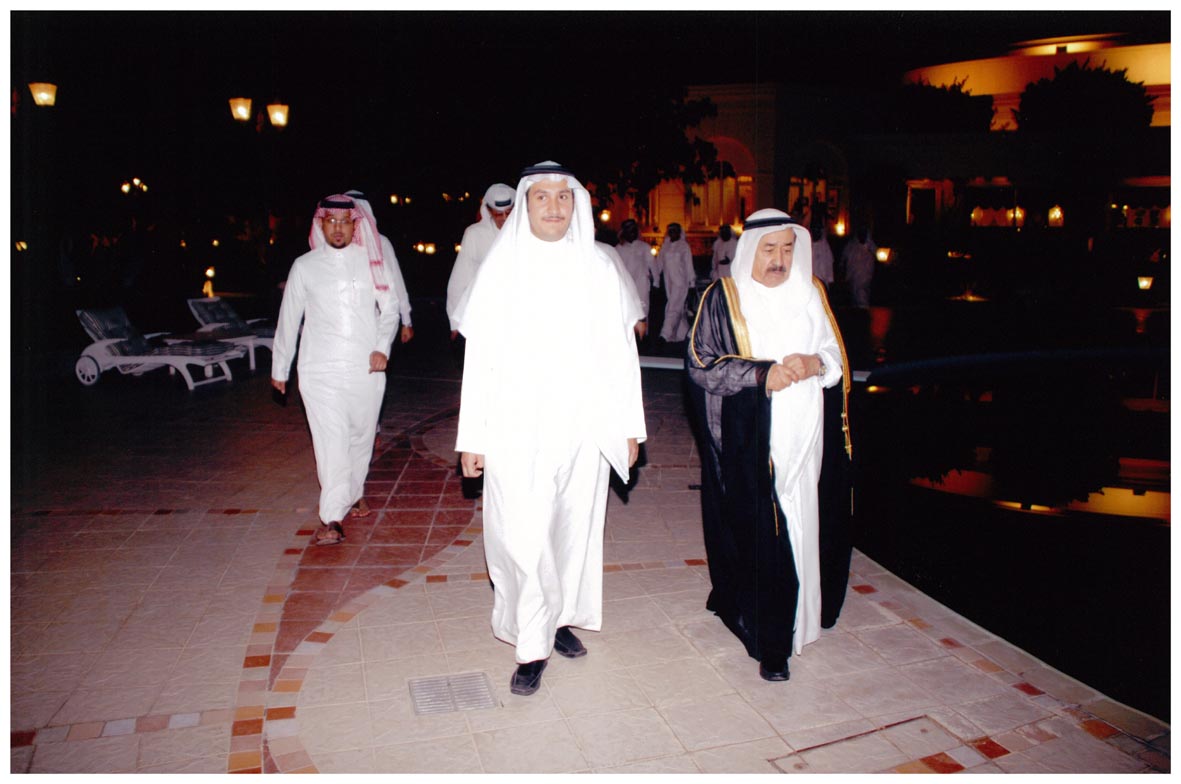 صورة 6733: معالي أ. د. رضا عبيد، الدكتور حسان حسين القصبي، الأستاذ عبد الله بن فيصل أبو خالد، الدكتور عبد الله مناع 