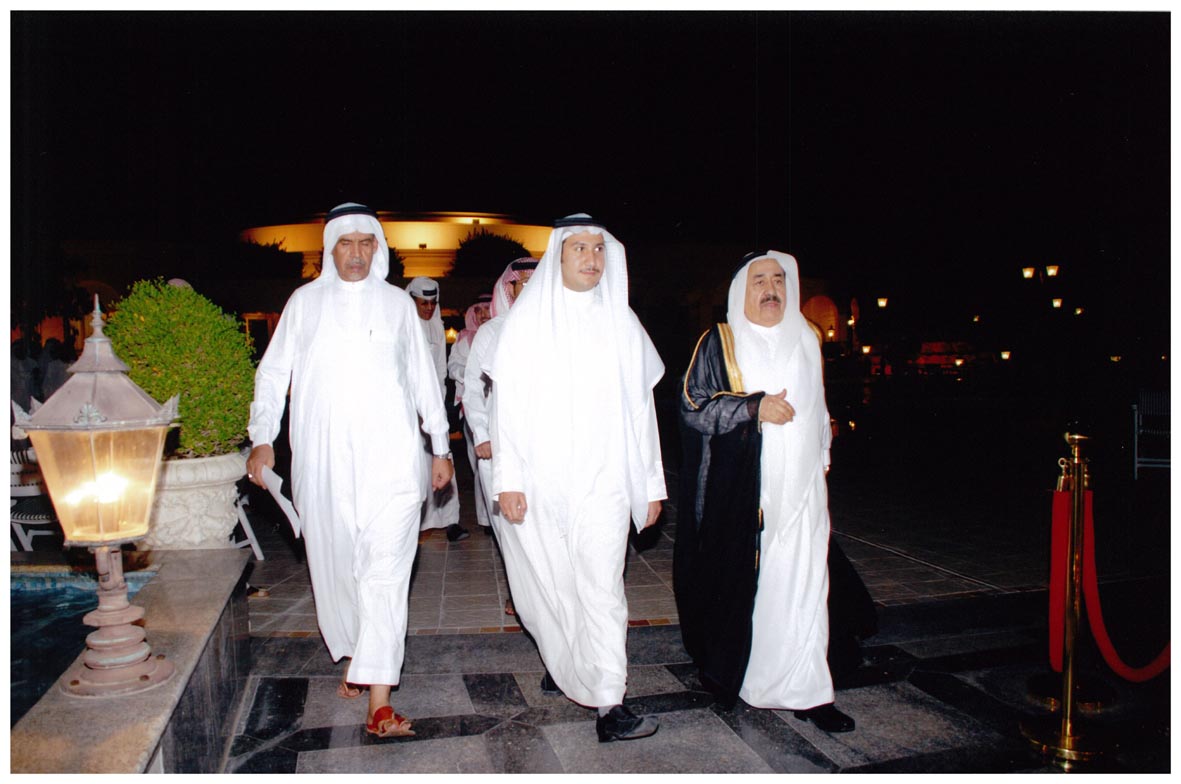 صورة 6734: معالي أ. د. رضا عبيد، الدكتور حسان حسين القصبي، الأستاذ حسين عاتق الغريبي 