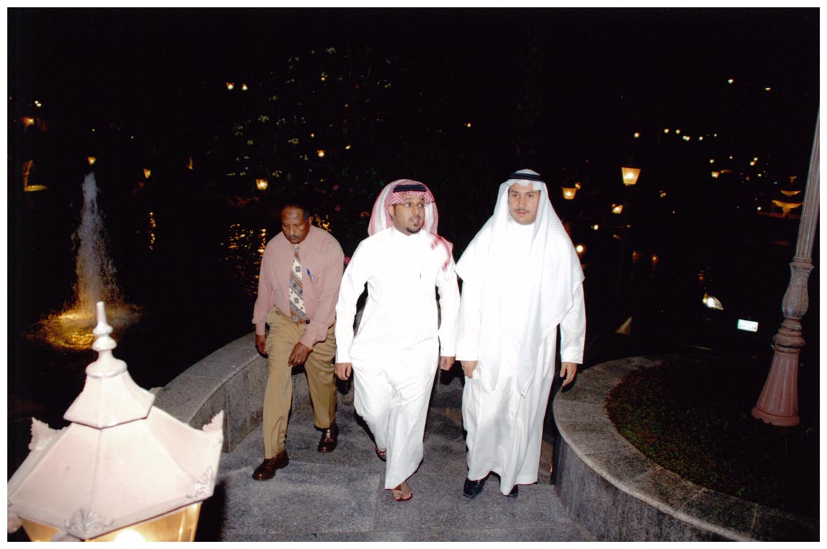 صورة 6768: الدكتور حسان حسين القصبي، الأستاذ عبد الله فيصل أبو خالد، الأستاذ سعد سليمان 