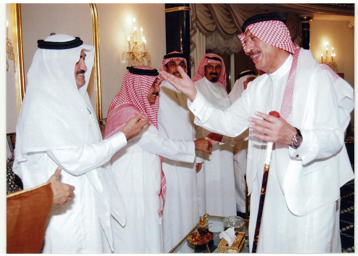 صورة 680: الشيخ عبد المقصود خوجه، قينان الغامدي، الدكتور عبد المحسن القحطاني 