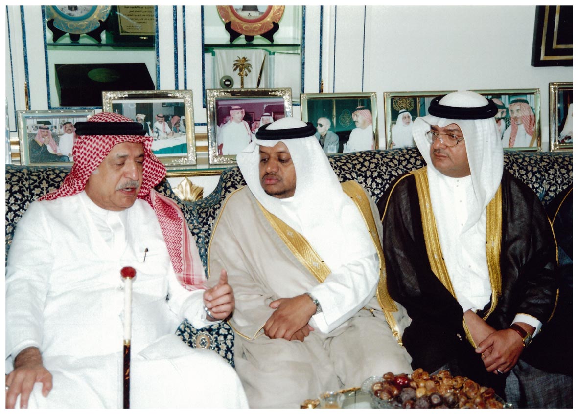 صورة 7460: الأستاذ عادل عبد الله عريف، الأستاذ عبد الله الثقفي، الشيخ عبد المقصود خوجه 