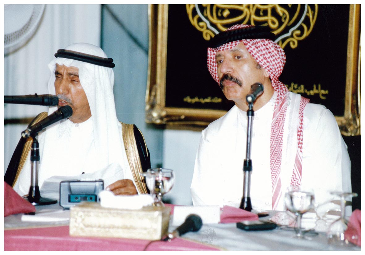 صورة 8362: الشيخ عبد المقصود خوجه، الأستاذ عبد الرحمن العبد الكريم 