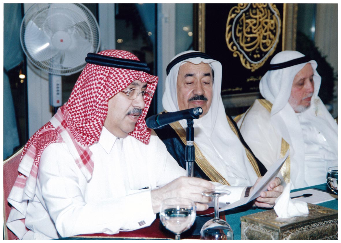 صورة 8988: معالي الدكتور محمد عبده يماني، معالي أ. د. رضا عبيد، الأستاذ عبد الله عبد الرحمن الجفري 