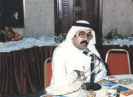 صورة 304: سعادة الدكتور عبد الله الغذامي المدرس بجامعة الملك سعود بالرياض [الاثنينية: 76، الجزء: 6]