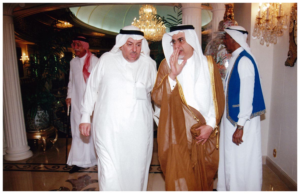 صورة 1385: أ. د. سهيل قاضي، أ. د. محمد خضر عريف، الشيخ عبد المقصود خوجه 