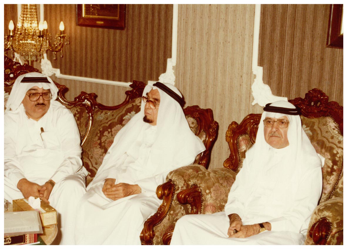 صورة 13879: الأستاذ كنعان الخطيب، الأستاذ علي حافظ، الأستاذ غالب أبو الفرج 