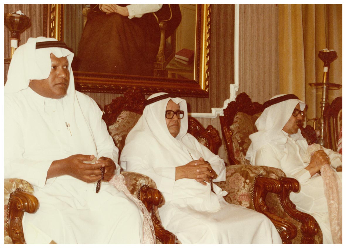 صورة 13888: الأستاذ عبد الفتاح أبو مدين، الأستاذ أحمد محمد باشماخ، الأستاذ منصور حسين عطار 