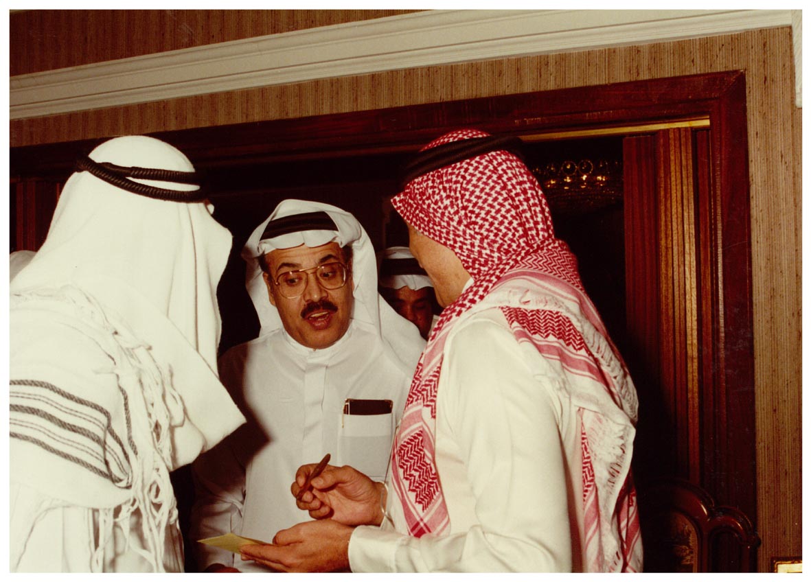 صورة 13892: الشيخ عبد المقصود خوجه، الأستاذ محمد سعيد طيب، الدكتور سامي عنقاوي 