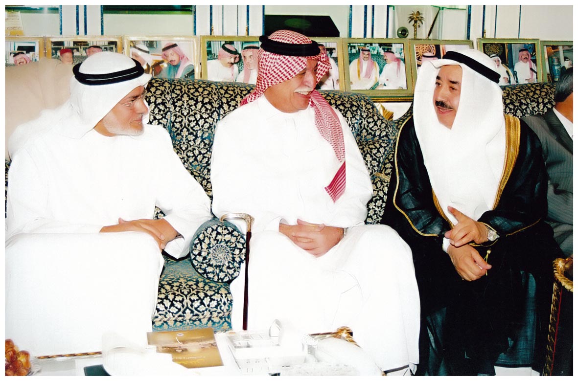 صورة 14675: معالي أ. د. رضا عبيد، الشيخ عبد المقصود خوجه، معالي الدكتور علي إبراهيم النملة 