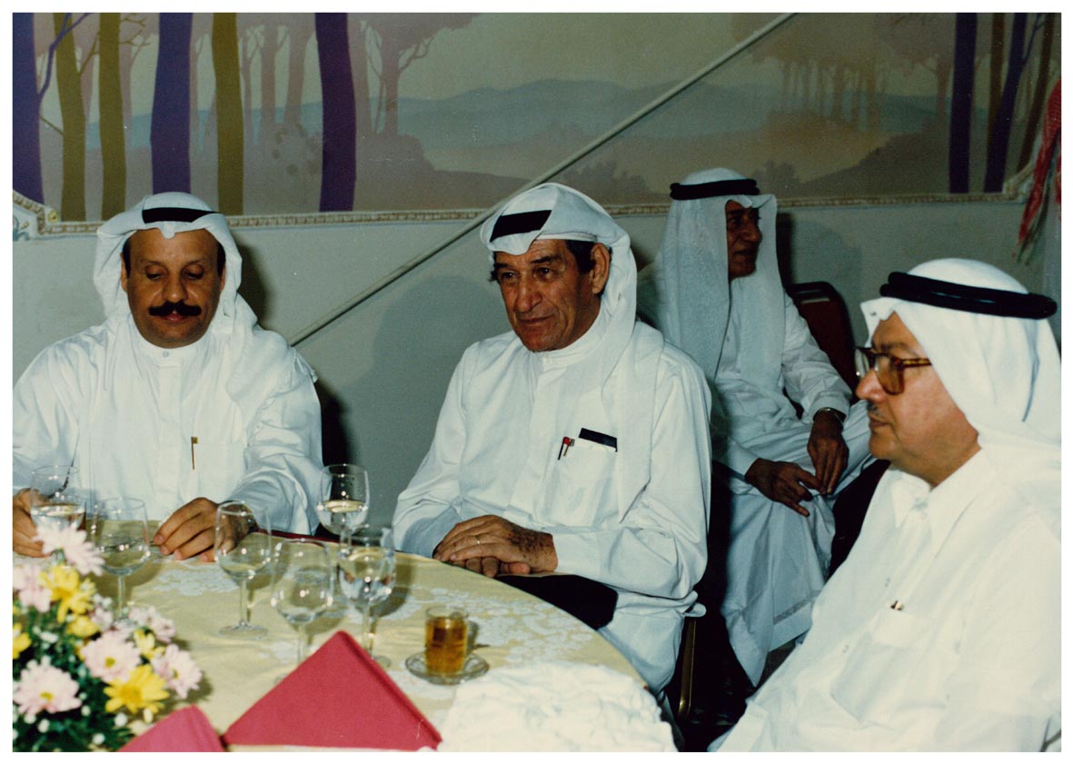 صورة 25022: ()، الأستاذ شكيب الأموي، القنصل الكويتي الأستاذ إبراهيم المنصور، () 
