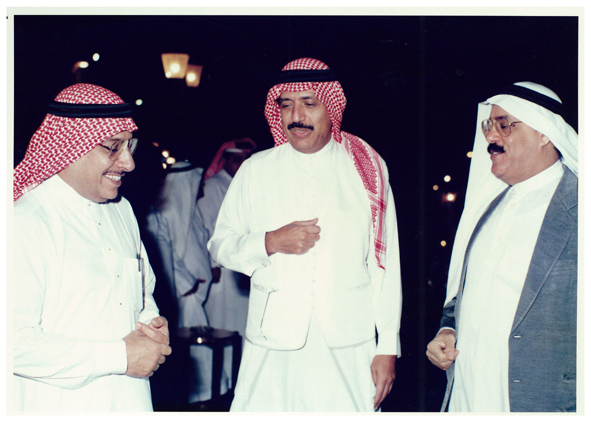 صورة 25929: د. غازي زين عوض الله، الشيخ عبد المقصود خوجه، معالي الدكتور ناصر السلوم 