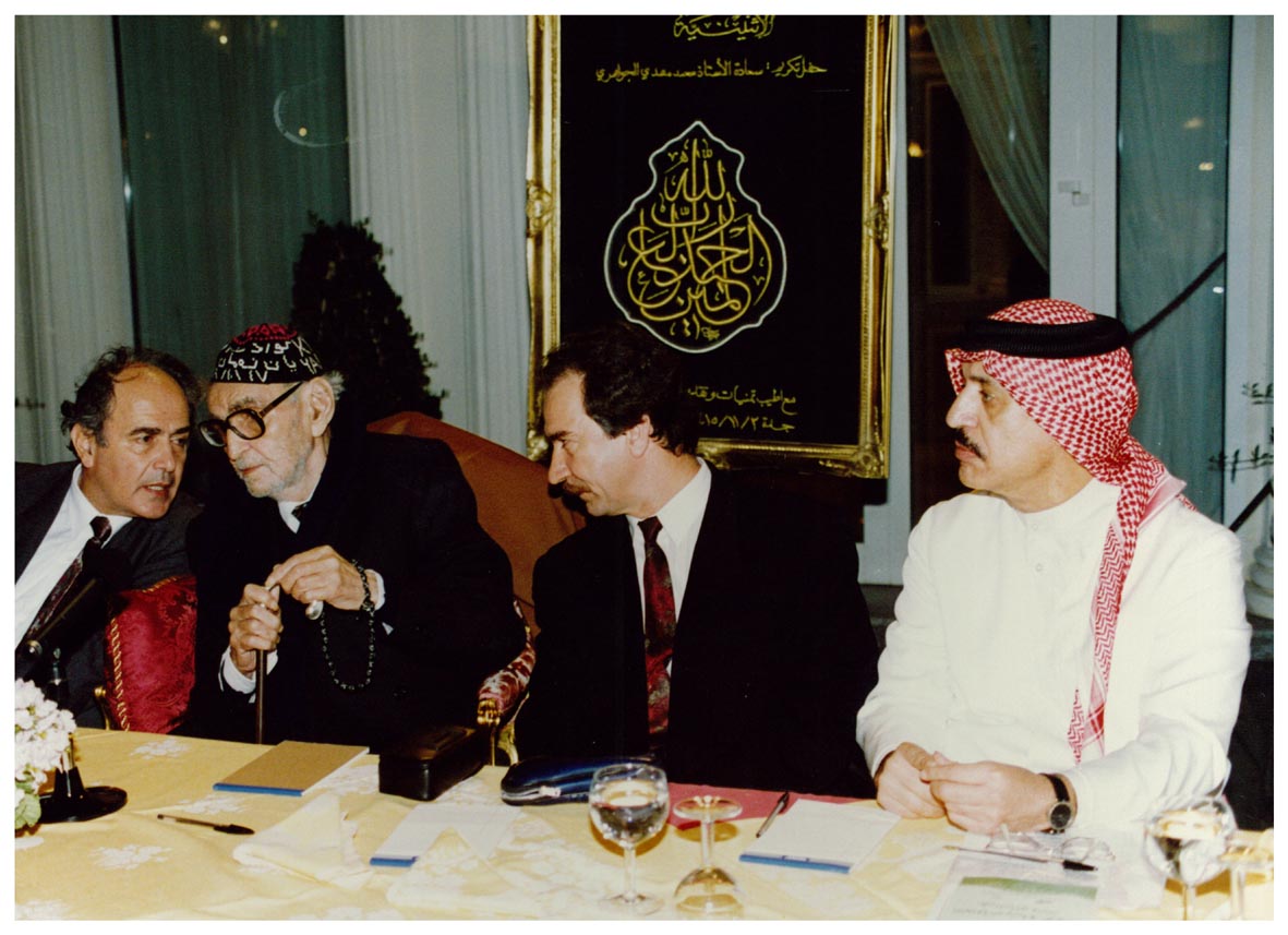 صورة 26710: الشيخ عبد المقصود خوجه، ()، الأستاذ محمد مهدي الجواهري، ()&nbsp;
