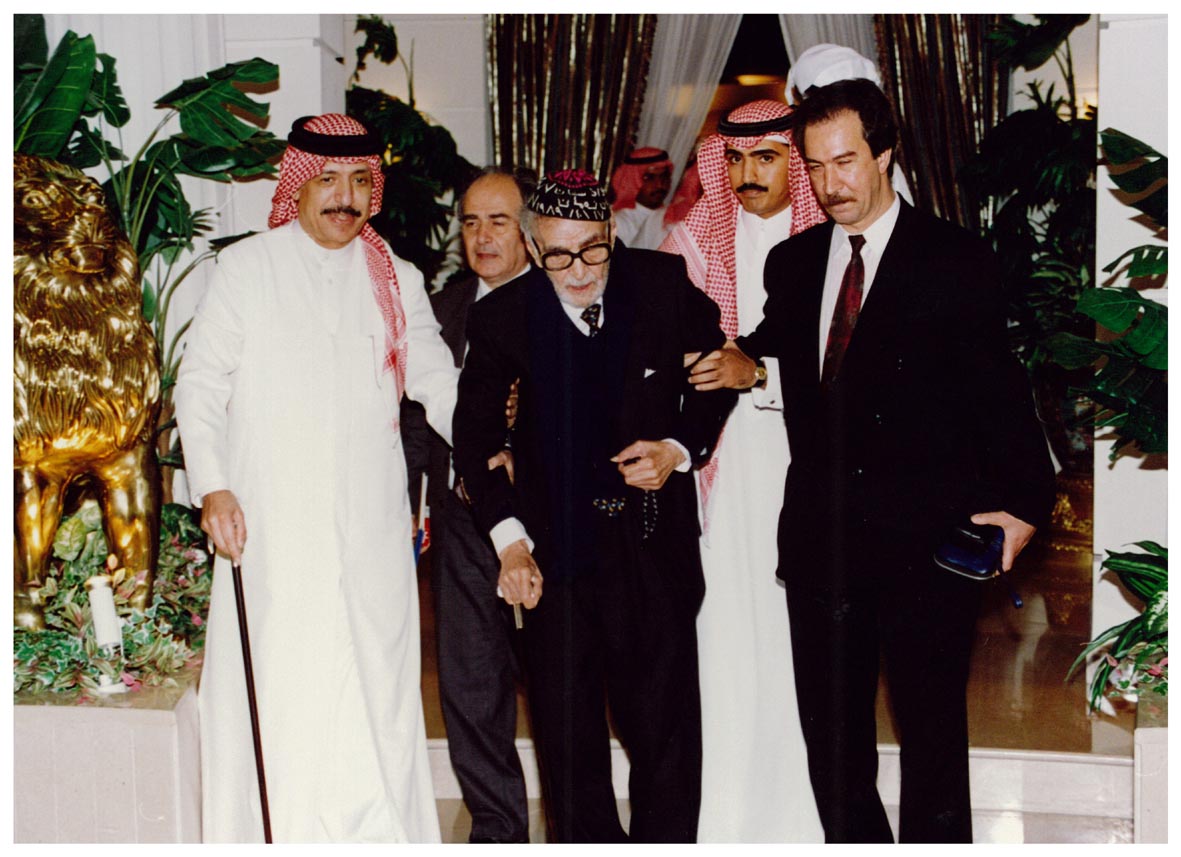 صورة 26716: ()، الأستاذ محمد مهدي الجواهري، ()، الشيخ عبد المقصود خوجه&nbsp;