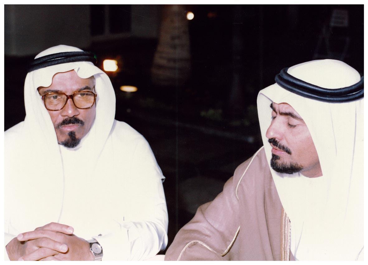 صورة 26730: الأستاذ سليمان الزايدي، الأستاذ مصطفى حسين عطار 