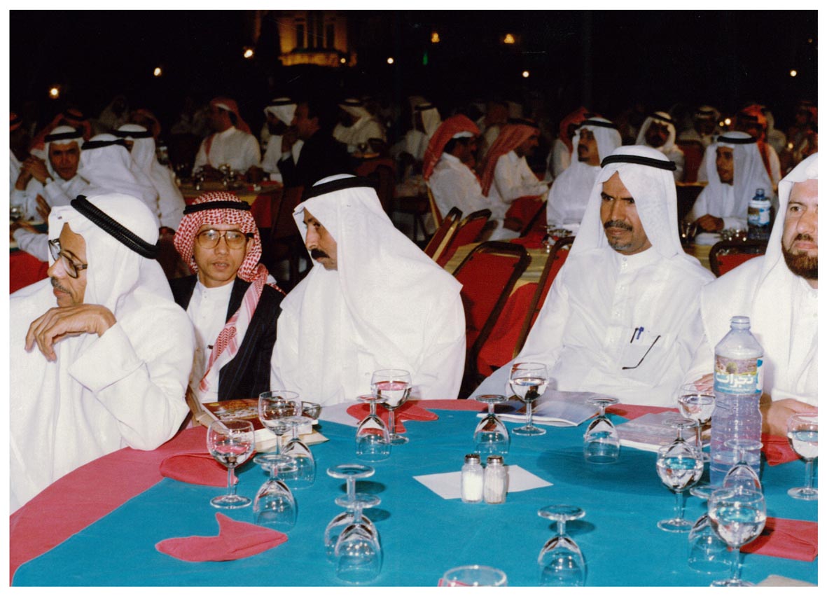 صورة 26738: الأستاذ حسين الغريبي، الأستاذ محمد موسم المفرجي، الأستاذ فاروق بنجر، الأستاذ عبد الله محمد جبر 